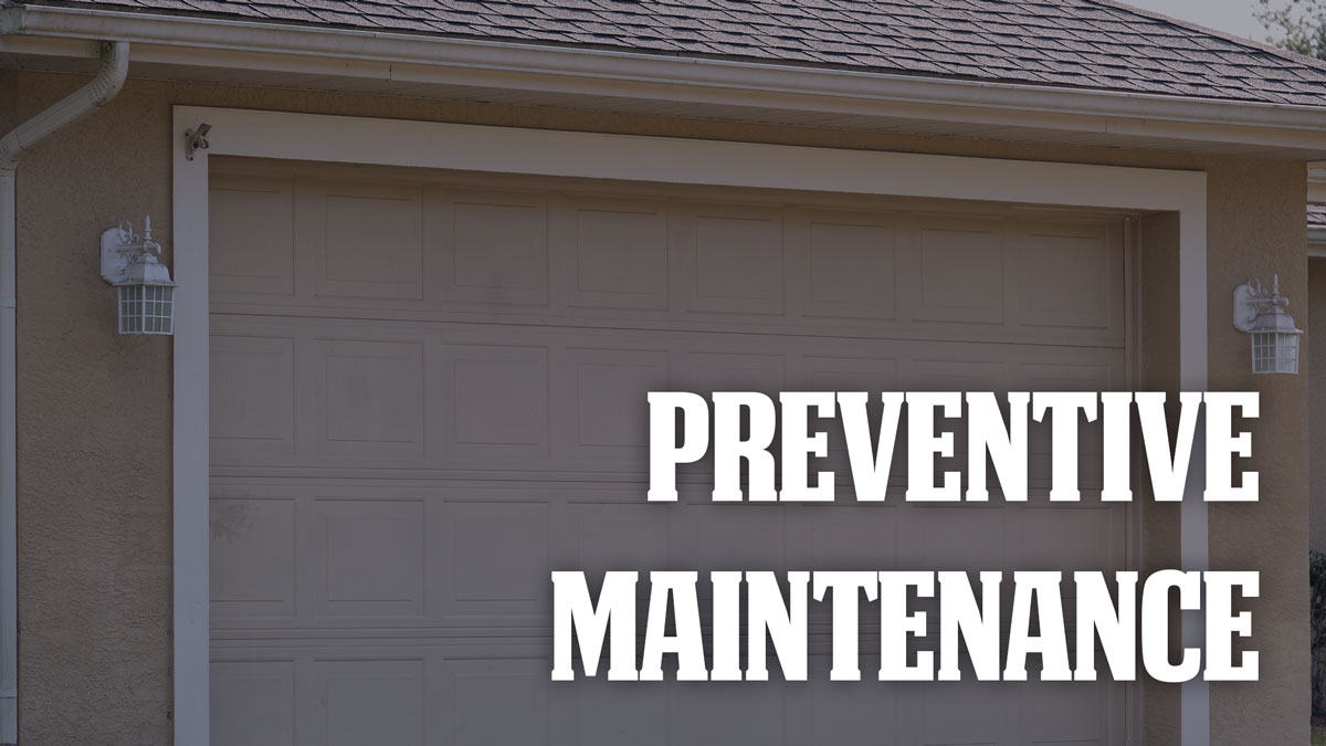Garage Door Maintenance